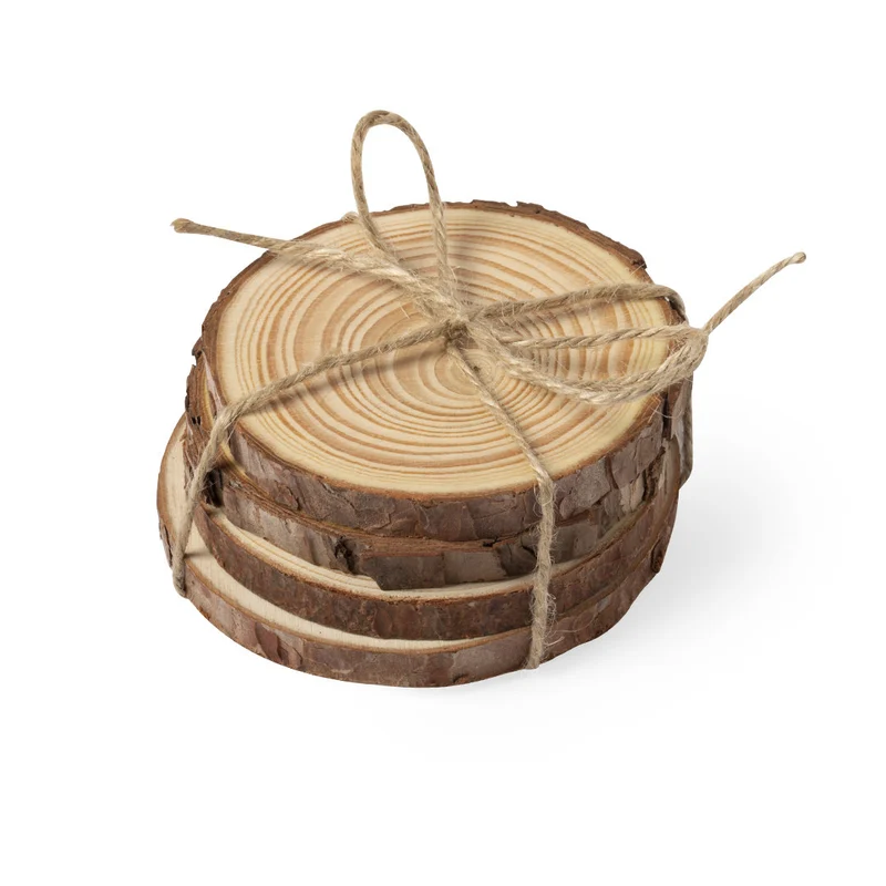 Set Posavasos Ecológico de Madera Yantic