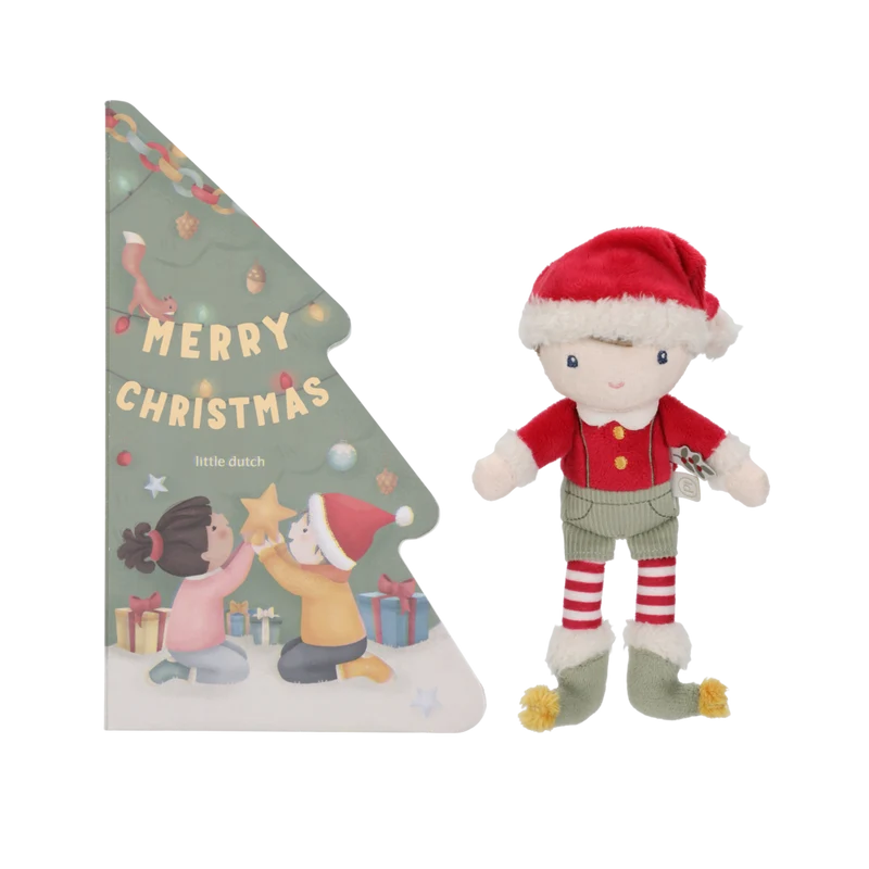 Caja Regalo con cuento Árbol Navideño - Little Dutch