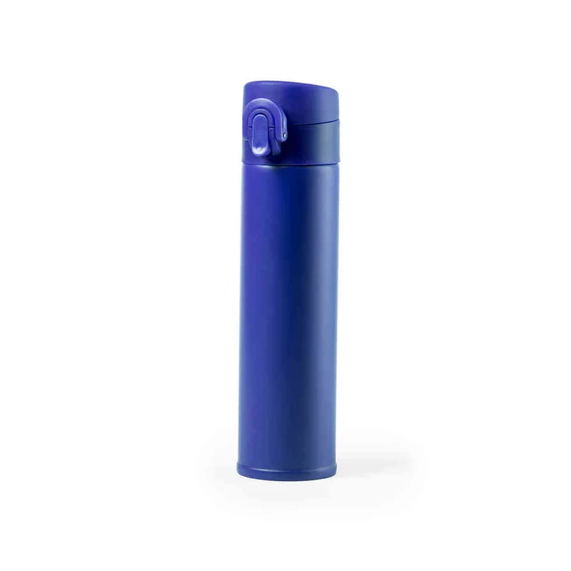 Bidón Térmico de Acero Inoxidable con Apertura Botón Poltax 330 ml