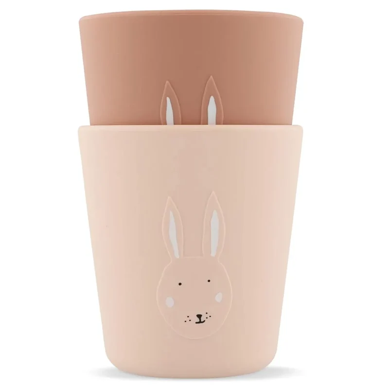 2 Vasos de Silicona Conejo (Mrs. Rabbit) - Trixie