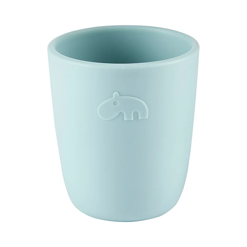 Mini Vaso Silicona: Azul