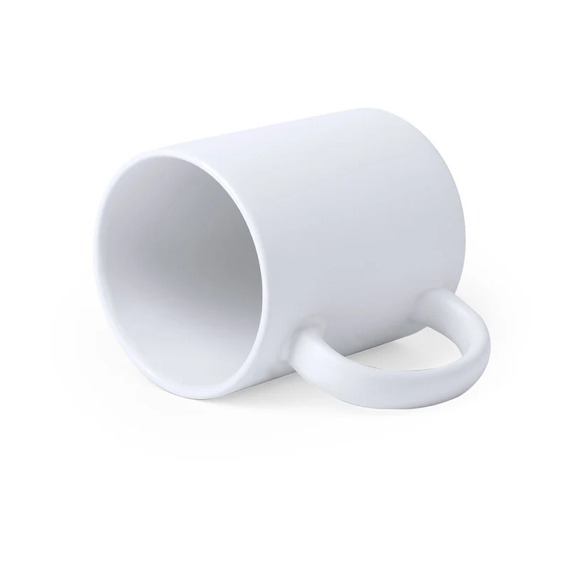 Taza Cerámica Blanca Mate Sublimación Talmex 350 ml