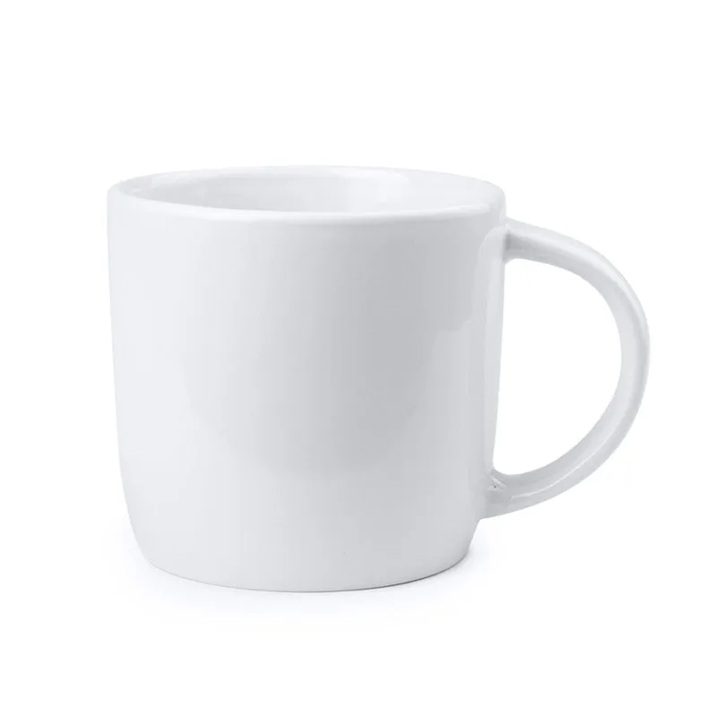 Taza Mug de Cerámica Blanca Tarbox 380 ml