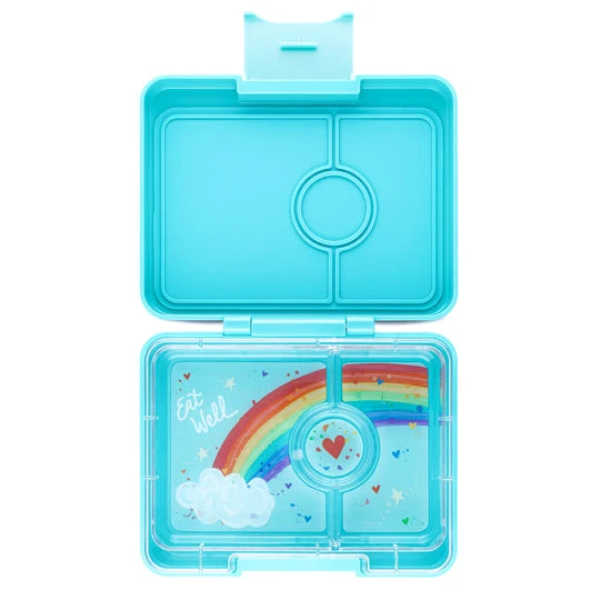 Yumbox Snack 3 compartimentos Aqua Rainbow