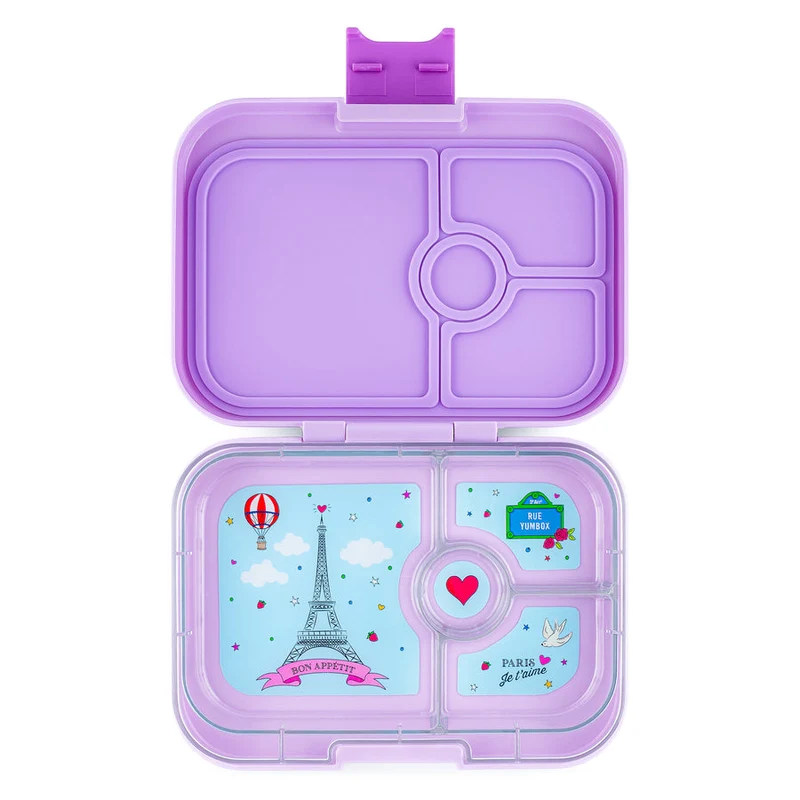 Yumbox Panino 4 compartimentos Purple Paris