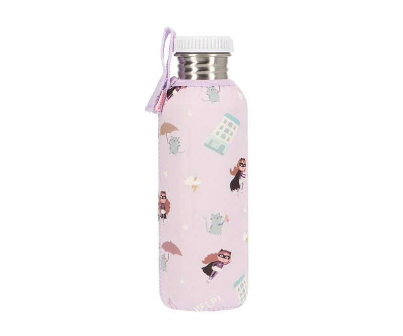 Botella Acero Funda Fantastic Girl 500ml