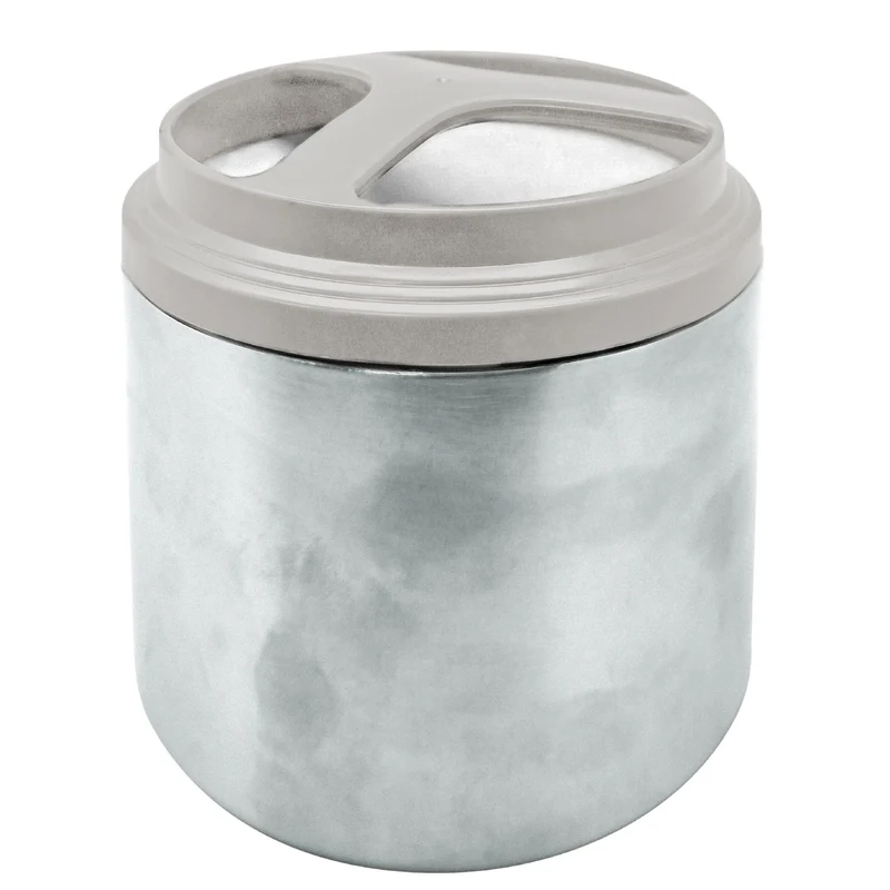 Termo alimentario acero inoxidable doble pared 1L o 1.5L de doble compartimento