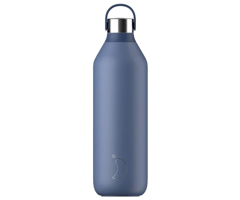 Botella Chilly Serie 2 AZUL WHALE: 1 Litro