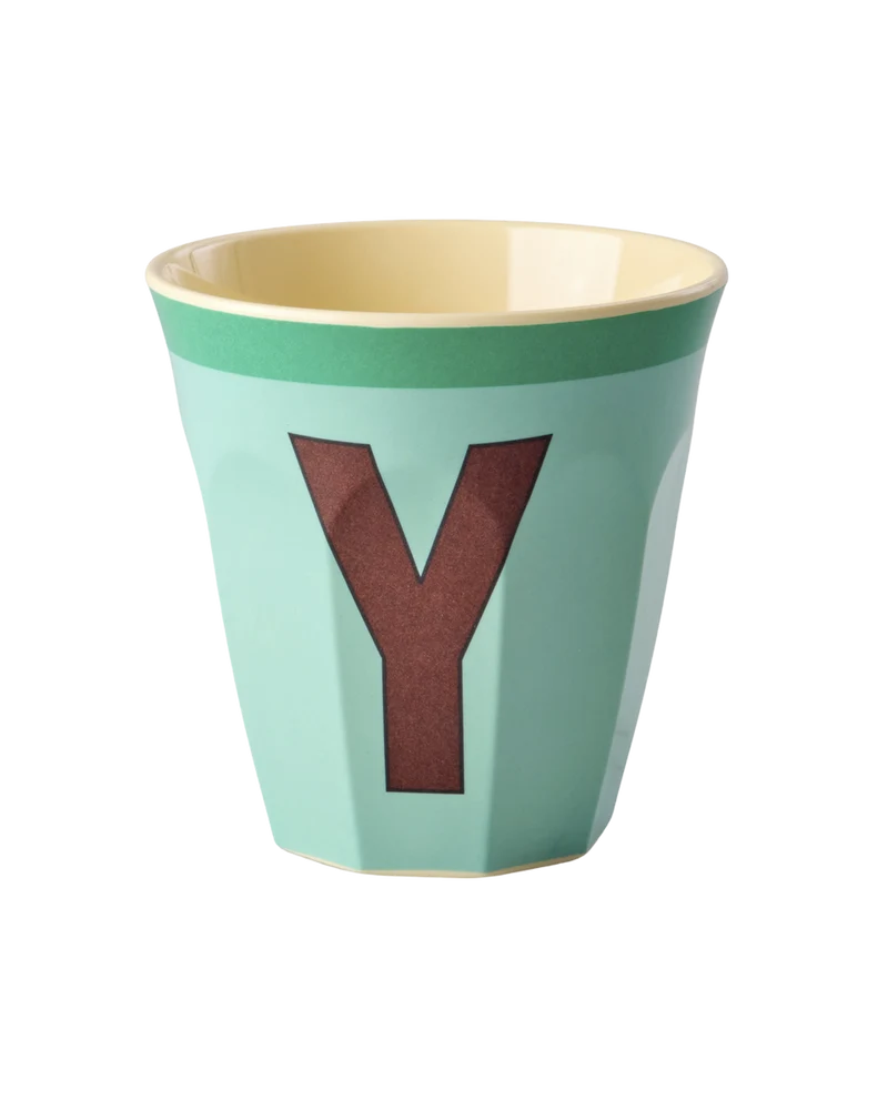 Mellem Alfabetkop - Mint Grøn - Y Vintage