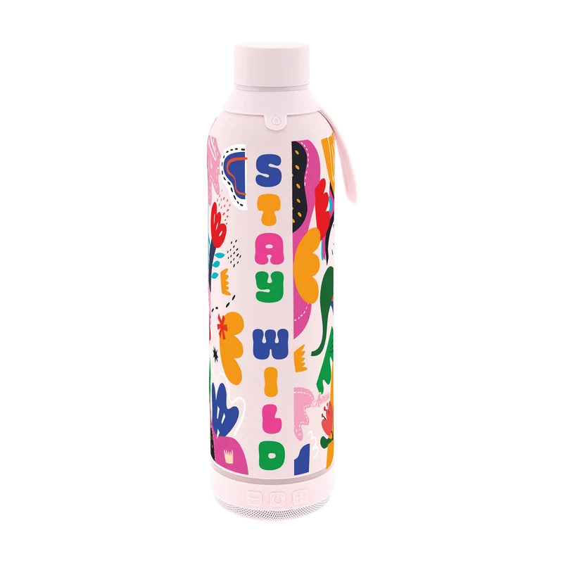 Botella Térmica de Acero Inoxidable con Altavoz – Energy Up | Aurea