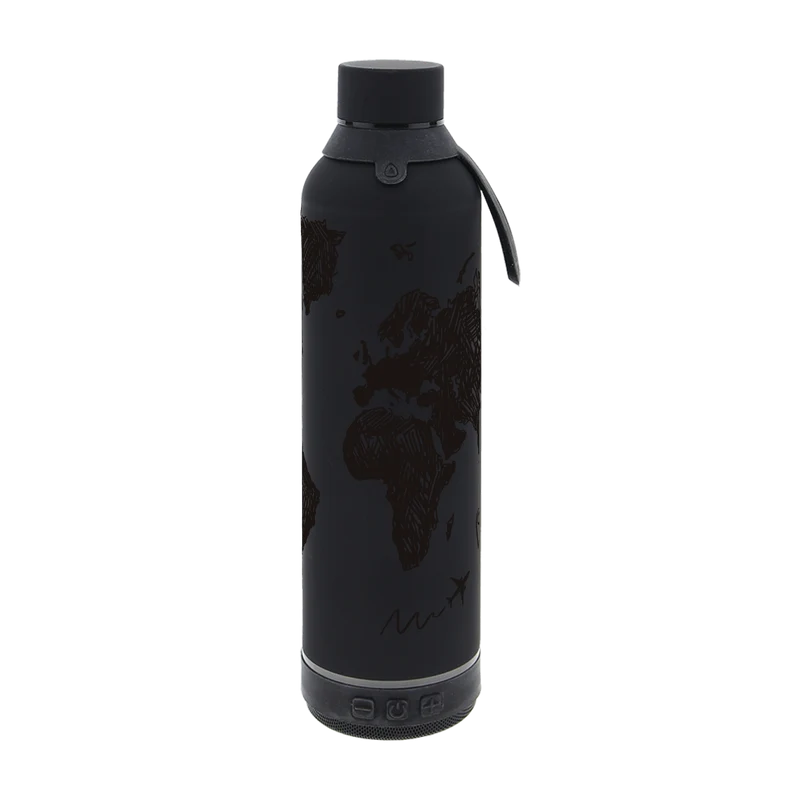 Botella Térmica de Acero Inoxidable con Altavoz – Sketch Maps | Aurea