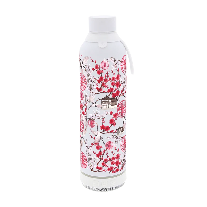 Botella Térmica de Acero Inoxidable con Altavoz – Japan Vibes | Aurea