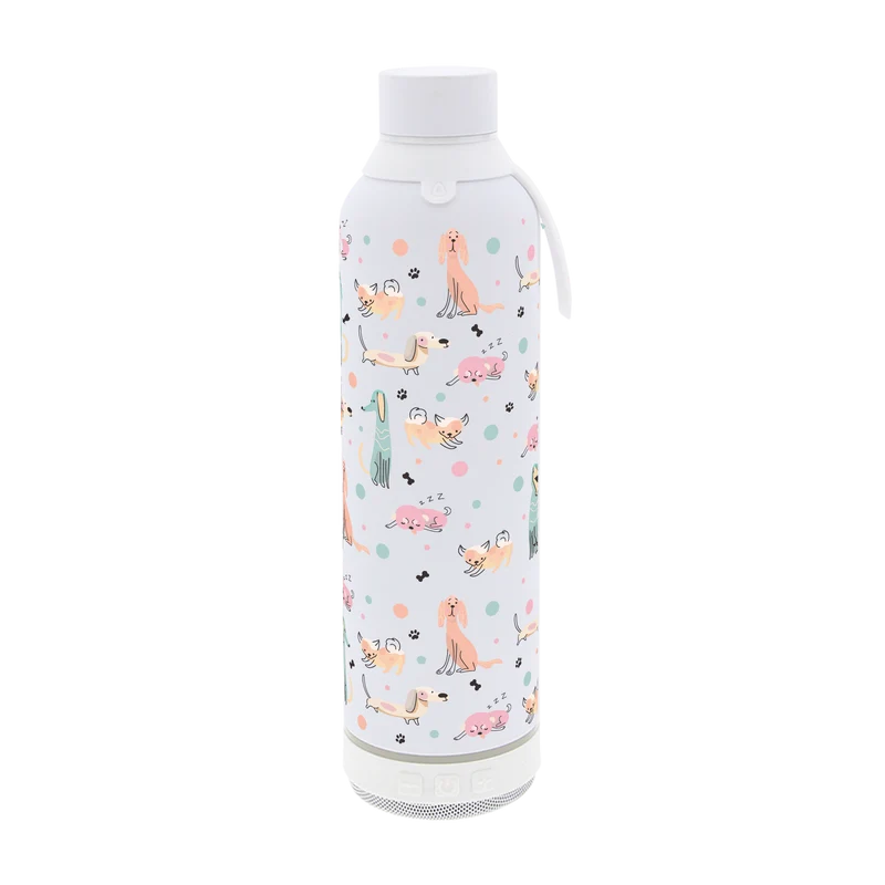Botella Térmica de Acero Inoxidable con Altavoz – Dot & Woof | Aurea