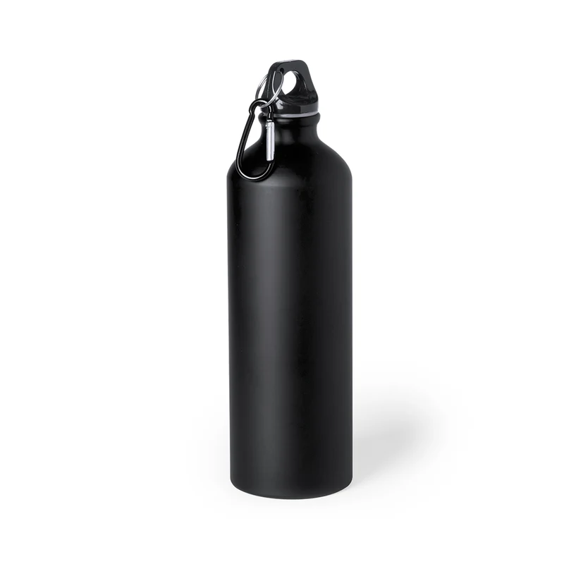 Bidón Deportivo de Aluminio con Mosquetón Delby 800 ml