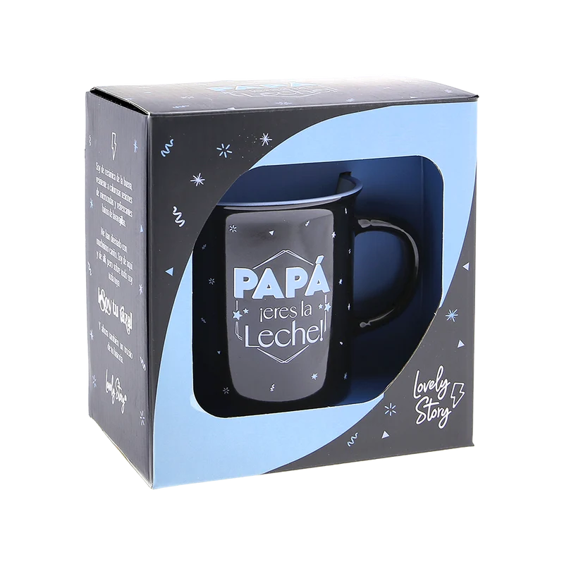Taza vintage 430ml - ¡Papá, eres la leche!
