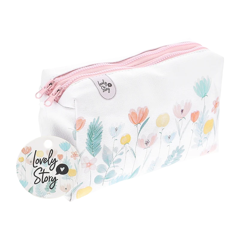 Neceser Estampado con Doble Cremallera