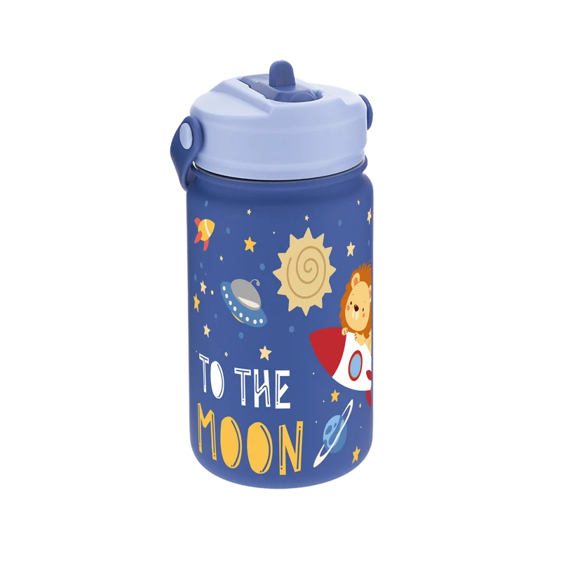 Botella infantil de acero inoxidable - Space Adventure