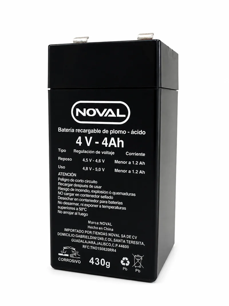 Bateria Recargable 4V/4