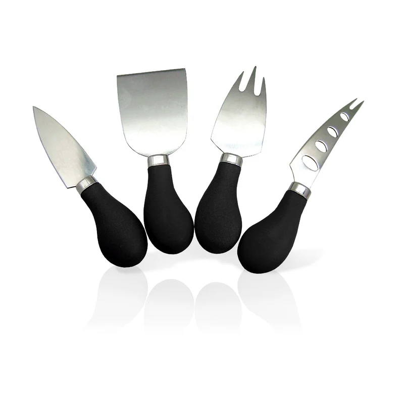 Set de cuchillos para queso con mango ergonómico