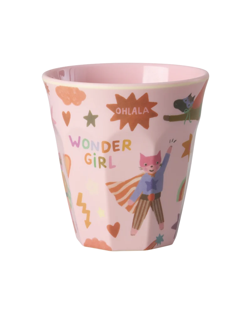 Mellem Børnekop - Pink - Hero Print