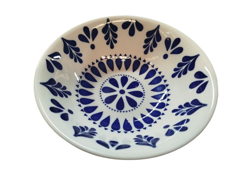 Plato Tazón ceramica Talavera Azul 7" BH