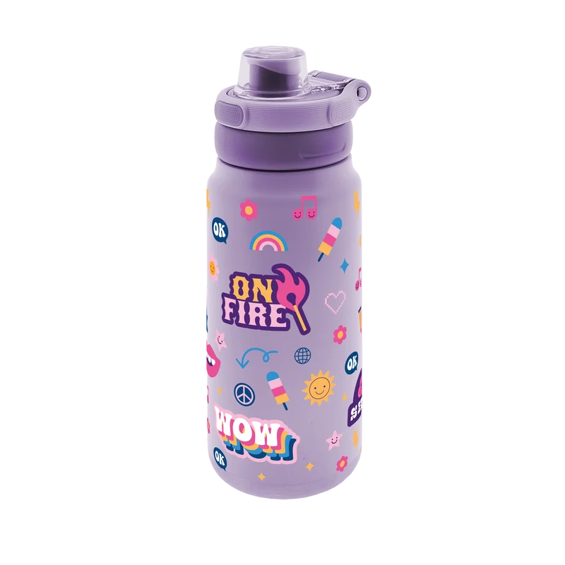 Botella Térmica de Acero Inoxidable Sport – Glow Up | Aurea