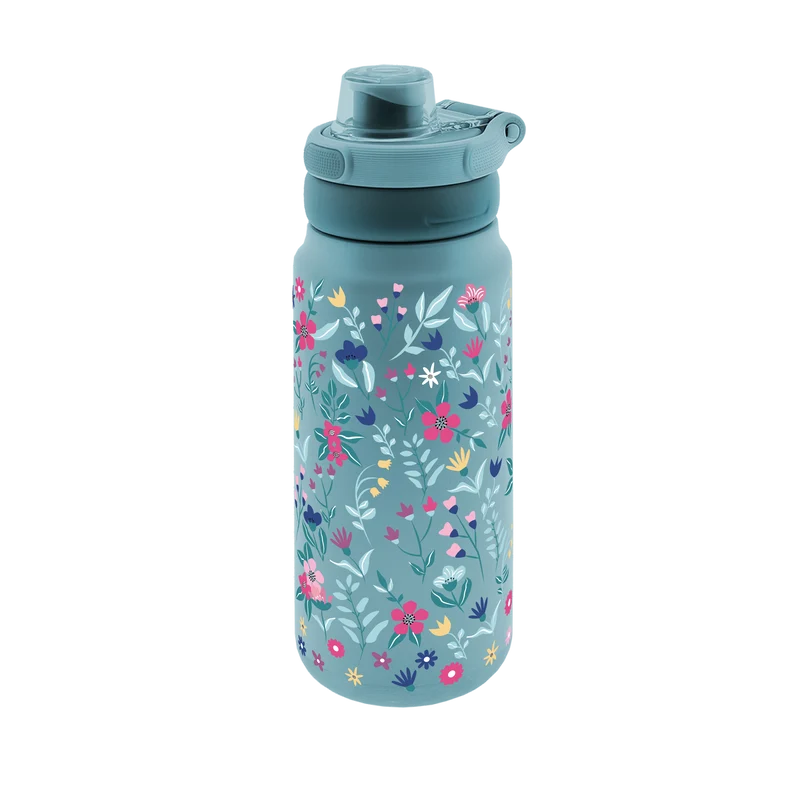 Botella Térmica de Acero Inoxidable Sport – Floral Vibes | Aurea