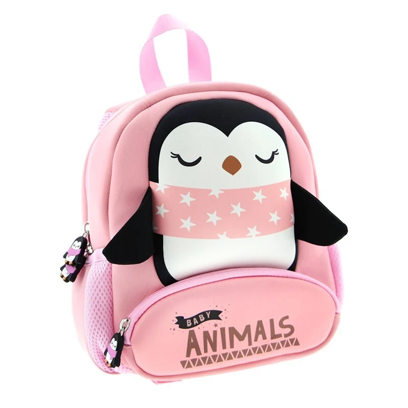 Mochila infantil 3D - Penguin