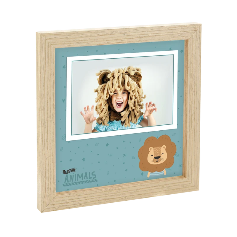 Marco de Madera Infantil – León | Aurea Kids