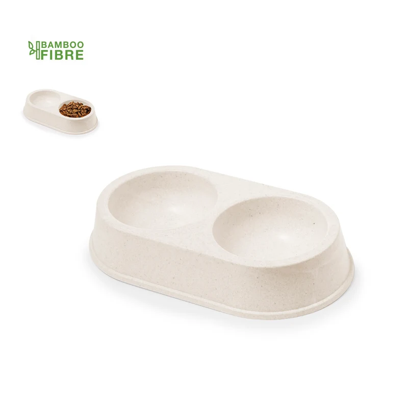 Bowl Comedero Mascotas Sostenible Fibra de Bambú Termony