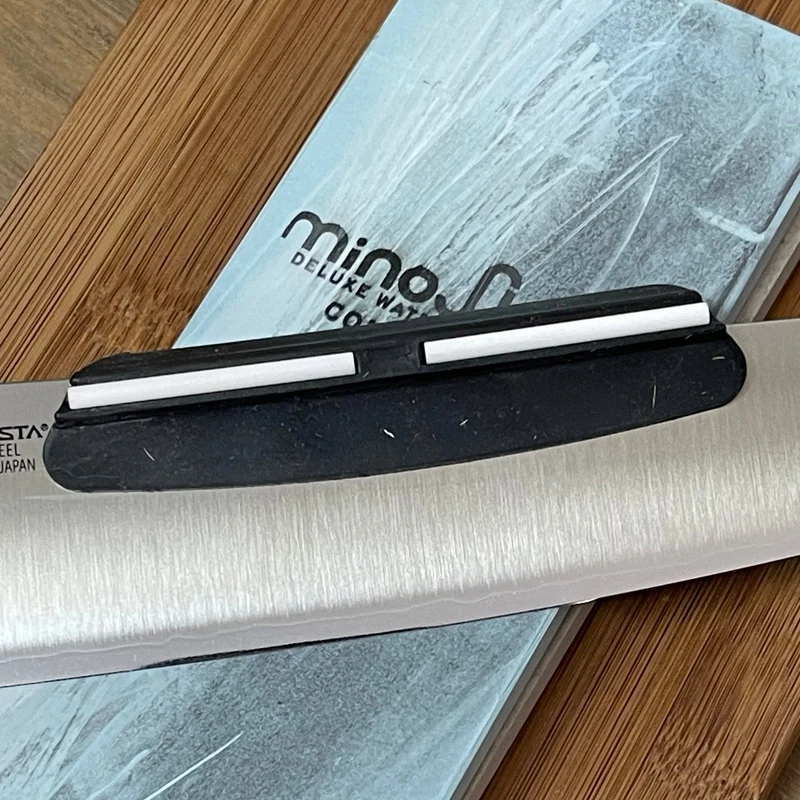 Guía para Afilar Cuchillos con Ángulo Fijo - Accesorio para Piedra de Afilar
