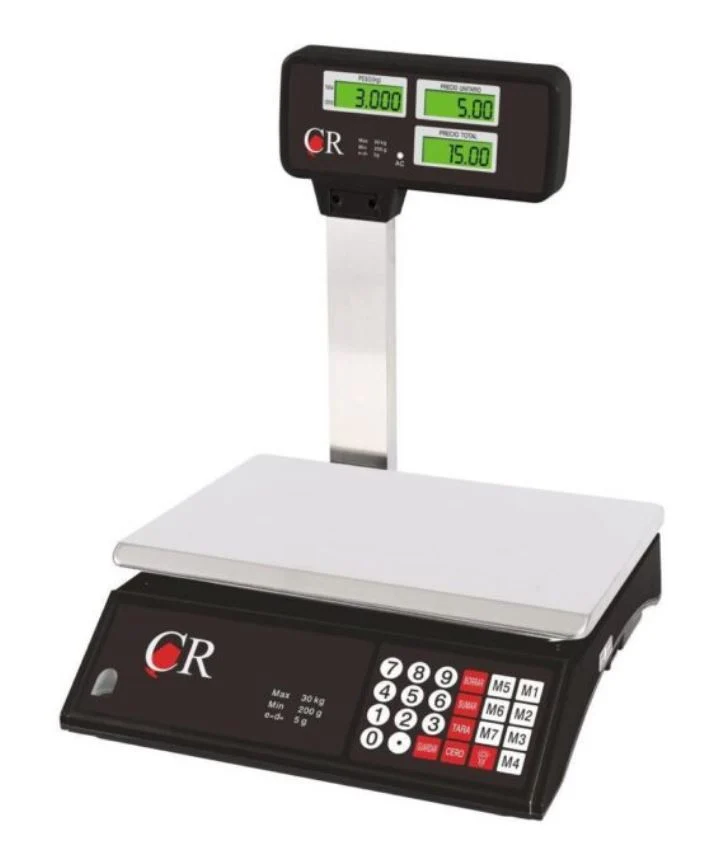 Bascula NOVAL Comercial Capacidad 40Kg/5g CR-40T
