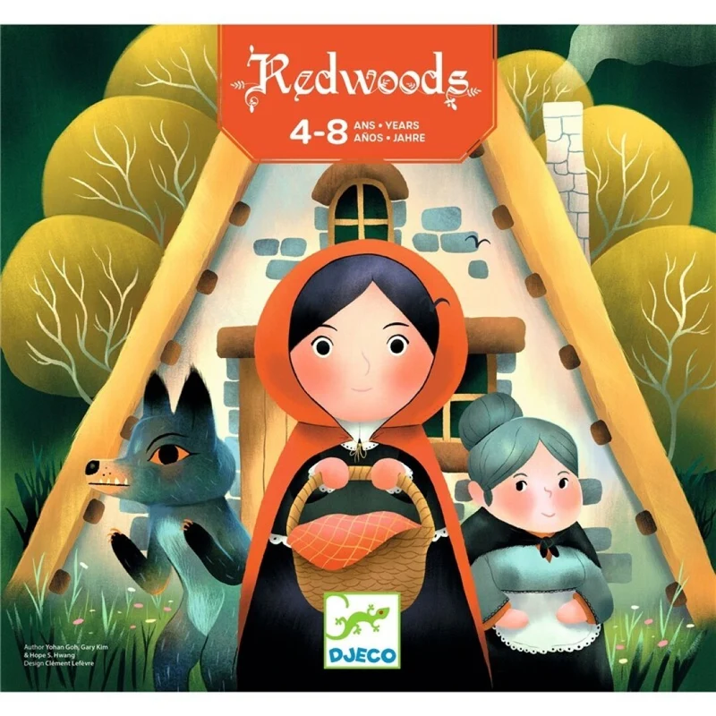 Juego de Redwoods: Caperucita Roja - Djeco