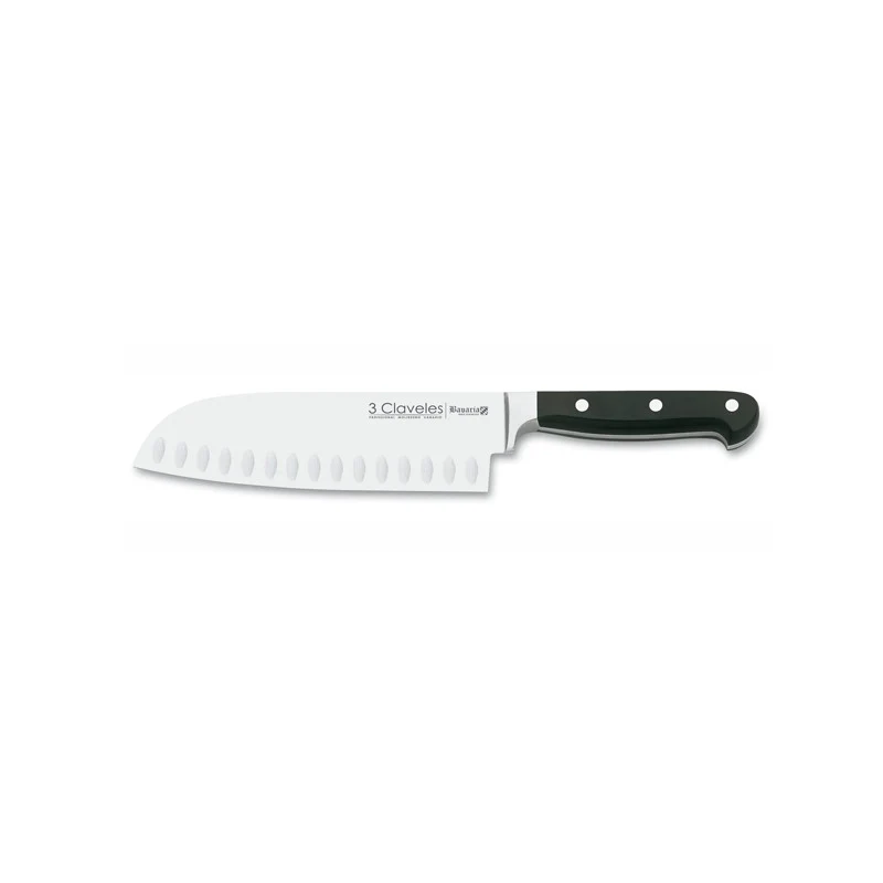 Cuchillo Bavaria Santoku 18 Cms 3 claveles