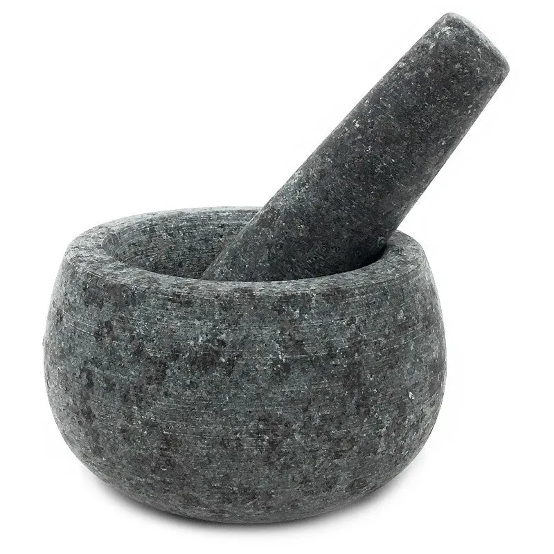 Mortero de Granito 12cm Lacor - Especias y Hierbas Aromáticas