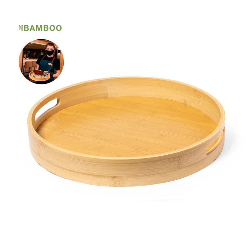 Bandeja de Servir Ecológica de Bambú Meltem