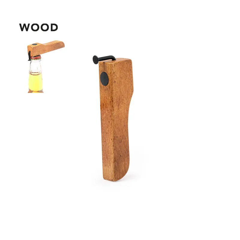 Abridor Botellas Sostenible de Madera Clasinger