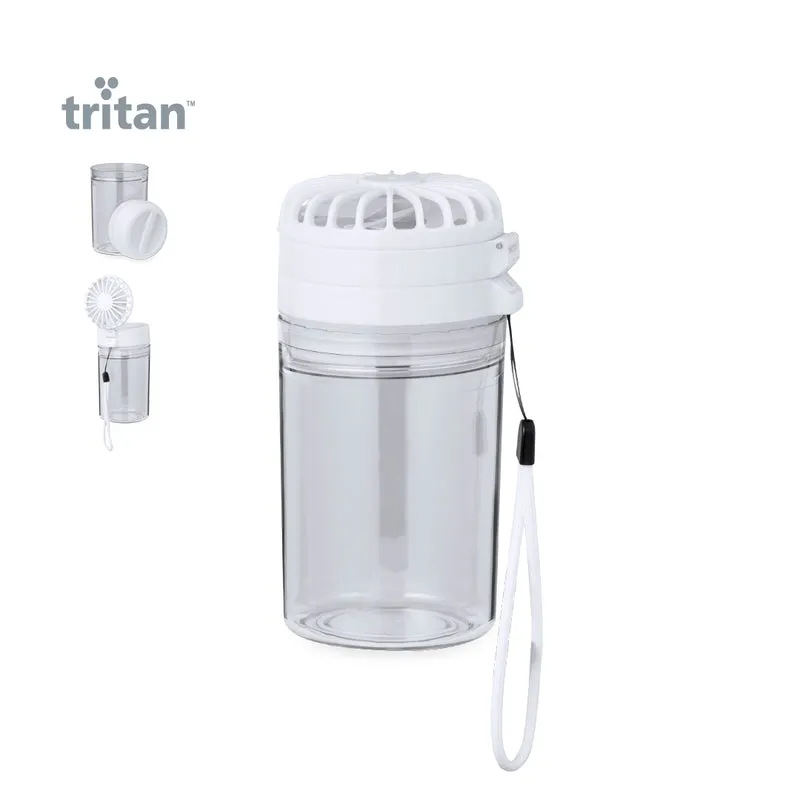 Bidón Sostenible con Ventilador Libre BPA Zexen 350 ml