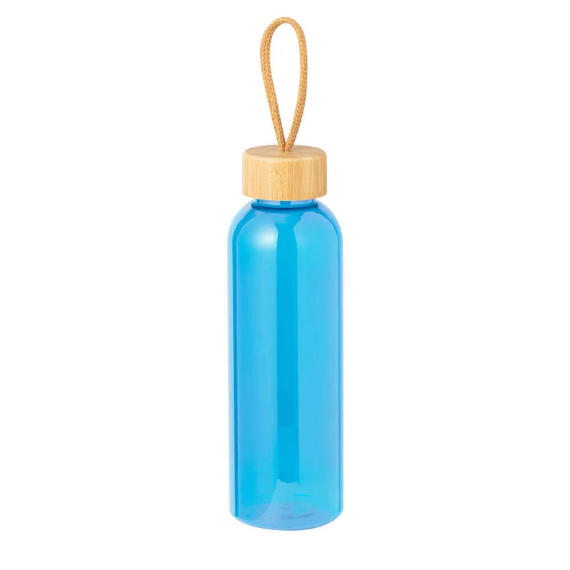 Bidón Sostenible de Plástico Reciclado con Bambú Tournax 650ml