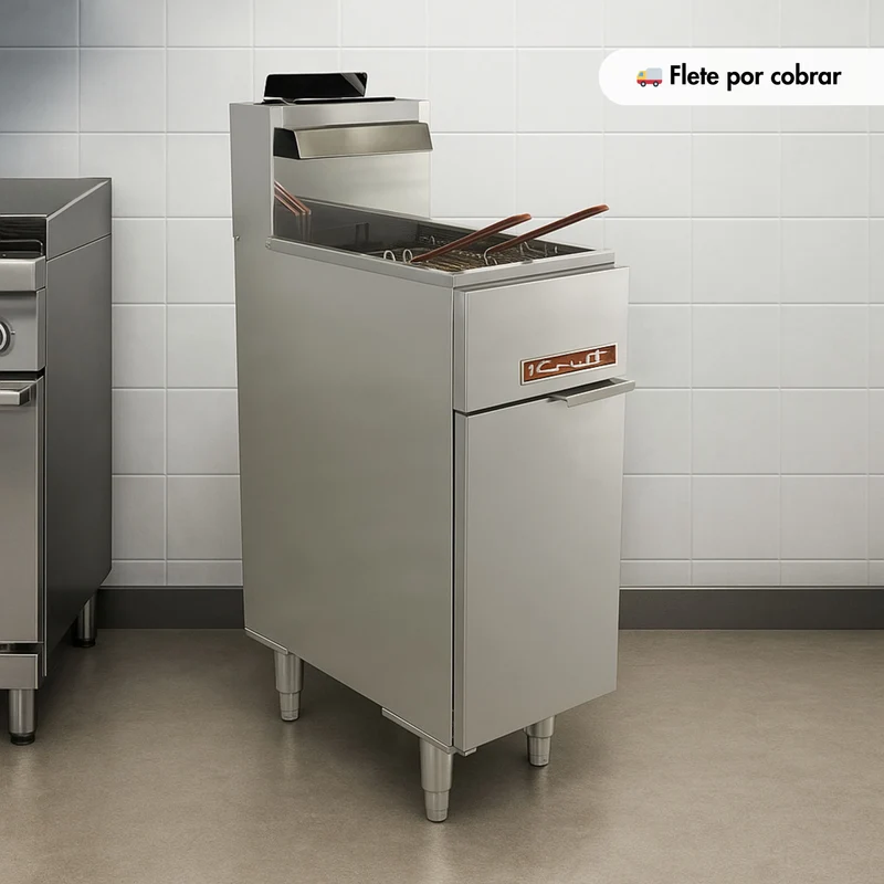 Freidora turbo master turbo-16-2Q master a.inox.premium CORIAT