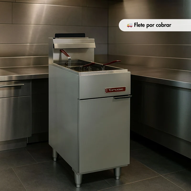 Freidora Heavy Duty Turbo-30-5Q HD a.inox.premium CORIAT