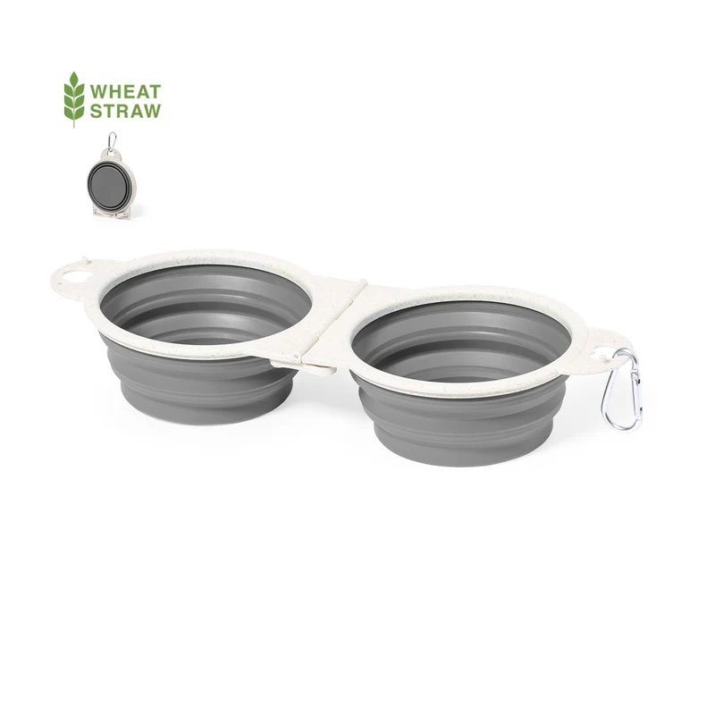 Bowl Comedero Plegable y Portátil para Mascotas Sostenible Saluki