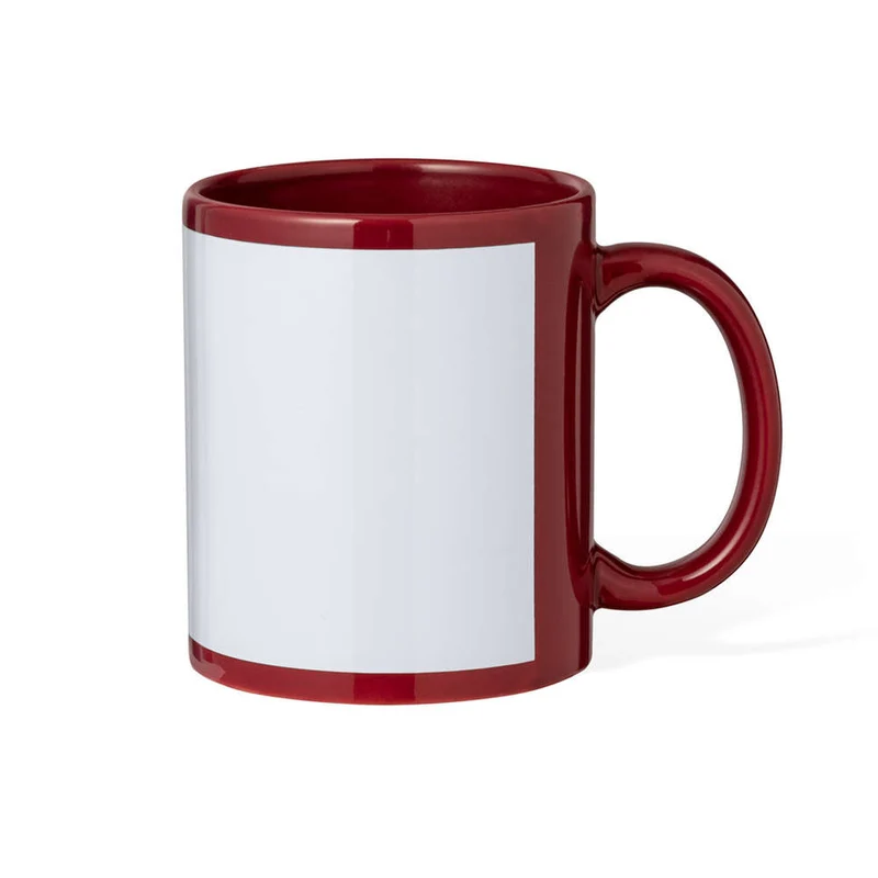 Taza Cerámica Sostenible para Sublimación Orchix 350 ml
