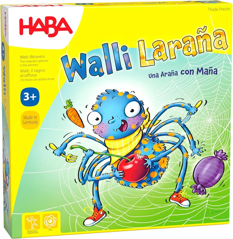 Walli Laraña: Una araña con maña - Juego de habilidad - Haba