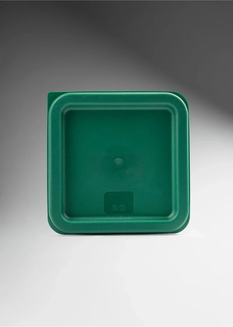 Tapa 2LT para contenedor cuadrado Verde TAV