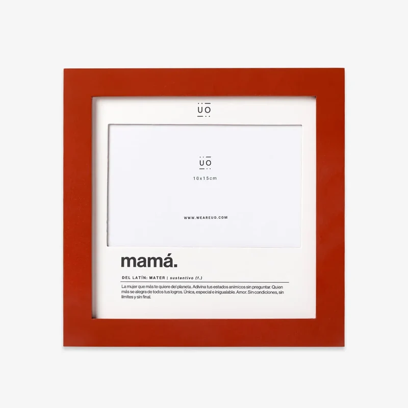 Marco de fotos "Mamá" - UO