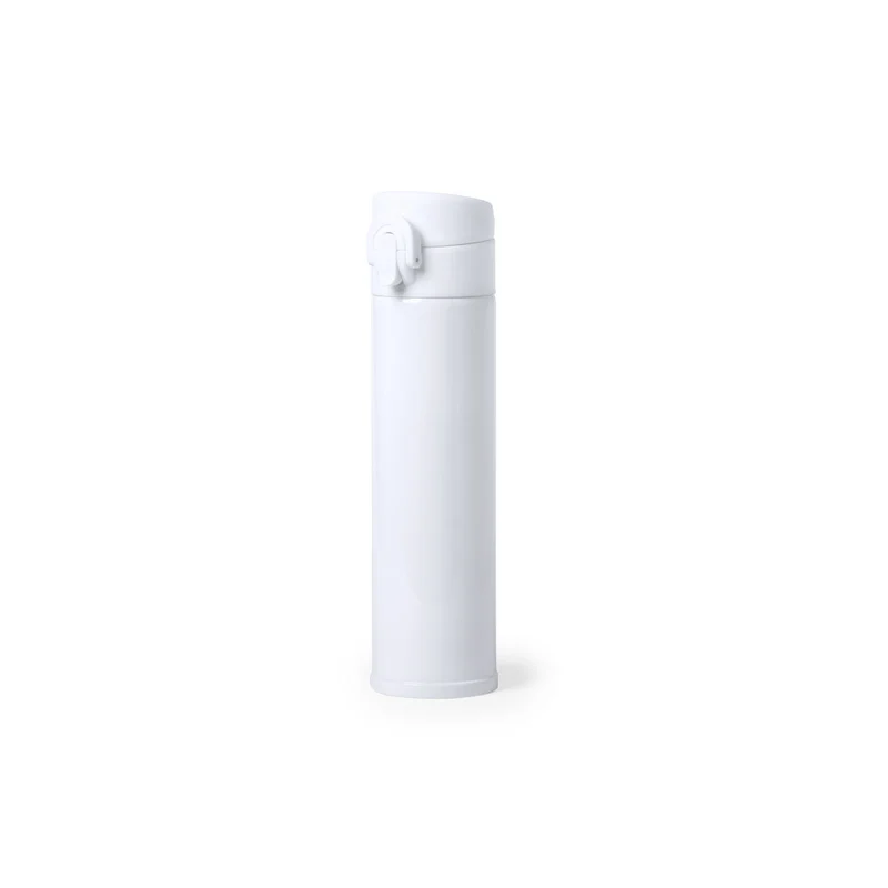 Bidón Termo de Acero Inoxidable para Sublimación con Apertura Botón Alirox 330 ml