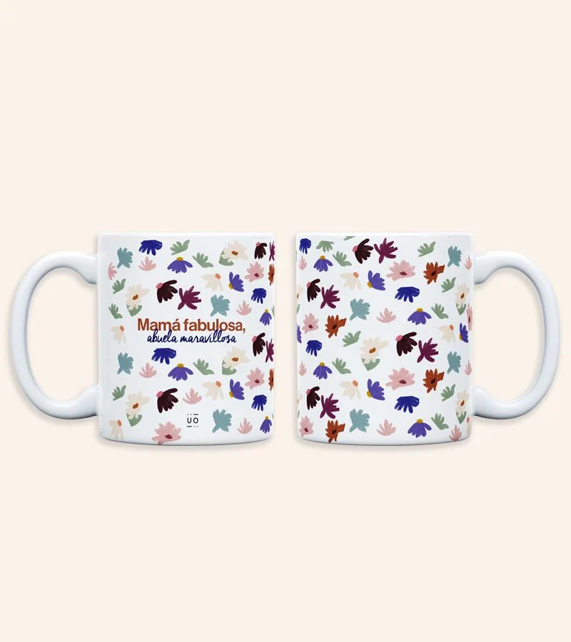 Taza "Mamá fabulosa, Abuela Maravillosa" - UO