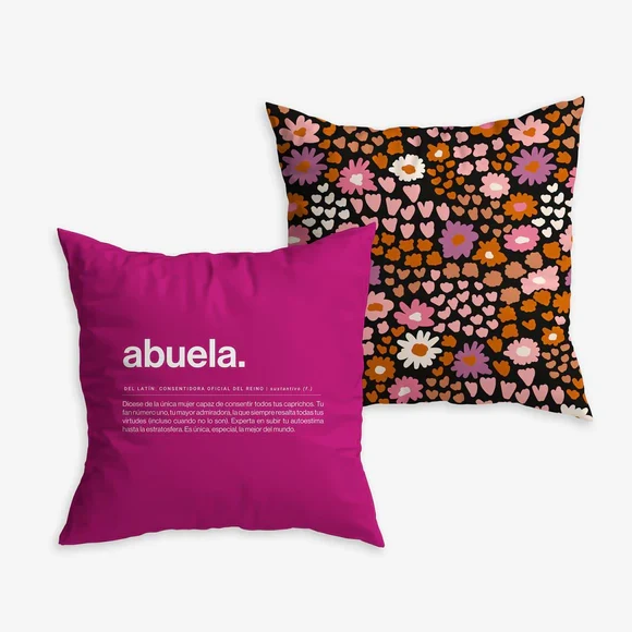 Funda de cojín "Abuela Definición" - UO