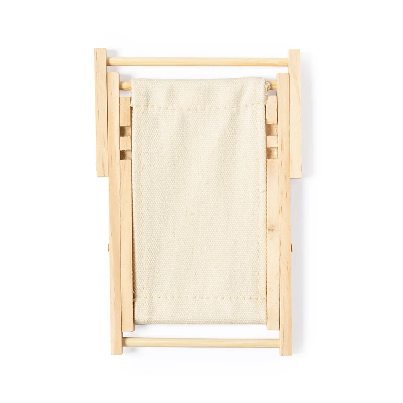 Soporte Sostenible Plegable para Móvil de Madera y Algodón Medrus